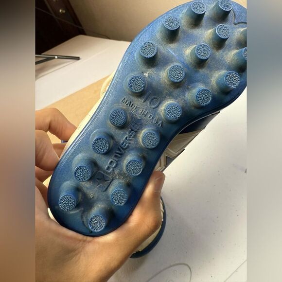 Made in the USA 🇺🇸 VINTAGE CONVERSE TD'S TONY DORSETT kids Sz 10 - Picture 4 of 12